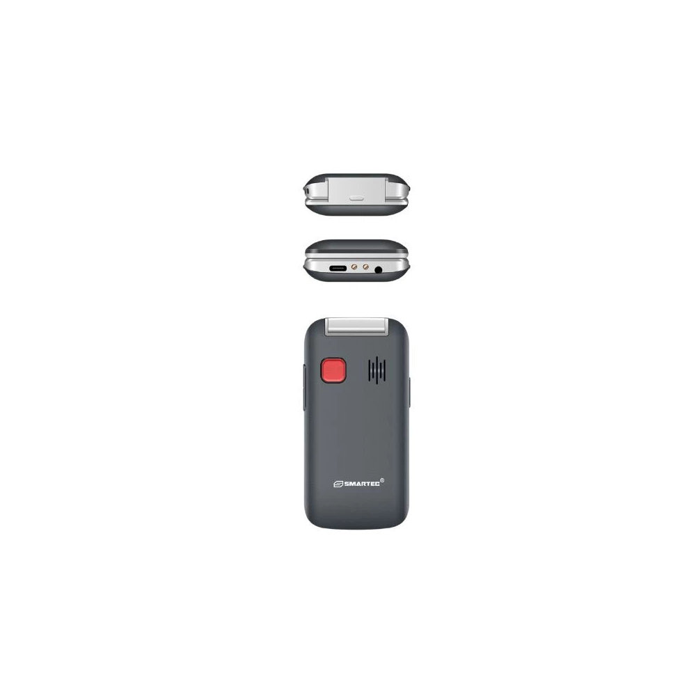 Téléphone Portable SMARTEC F1 FLIP - NOIR