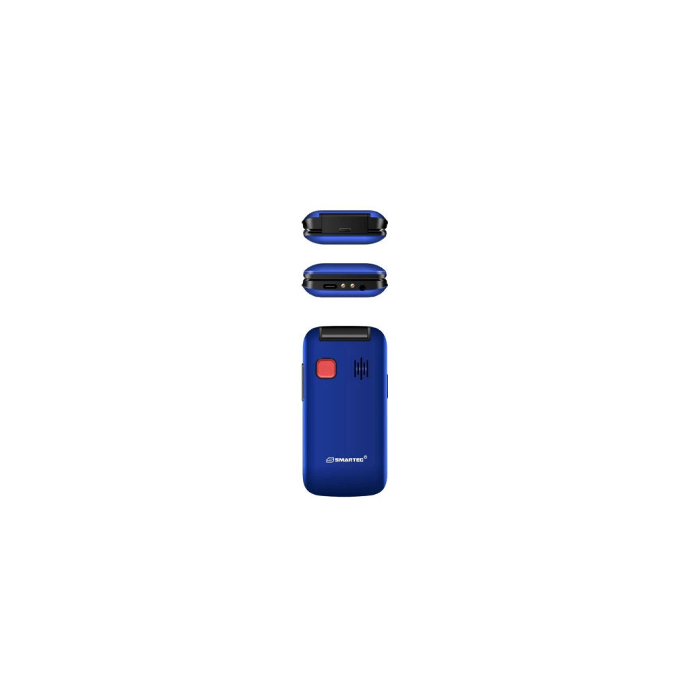 Téléphone Portable SMARTEC F1 FLIP - BLEU