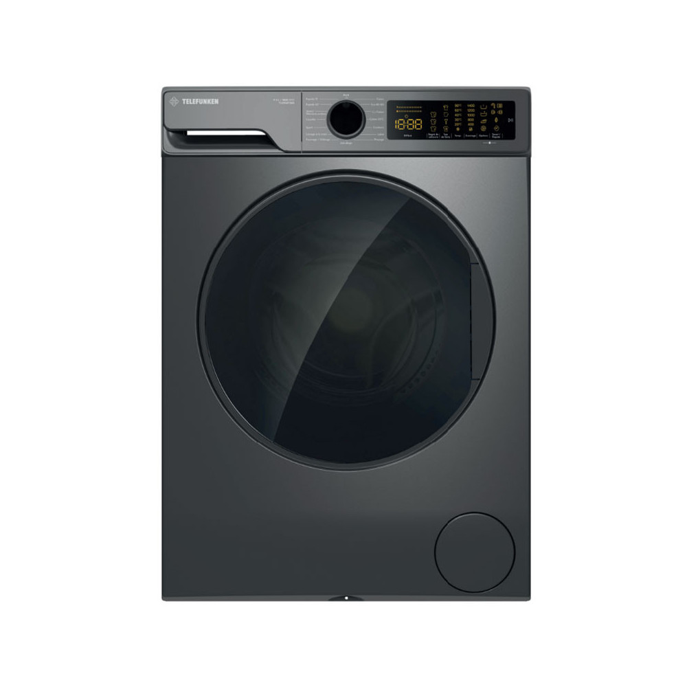 LAVE LINGE TELEFUNKEN  9KG / 1400TR / DARK GRIS