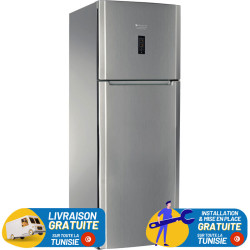 REFRIGERATEUR ARISTON NO FROST Double Portes 456 Litres / INOX Avec Afficheur