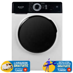 Lave Linge Frontal BRANDT 10.5kg / Blanc / BAM1052WBL