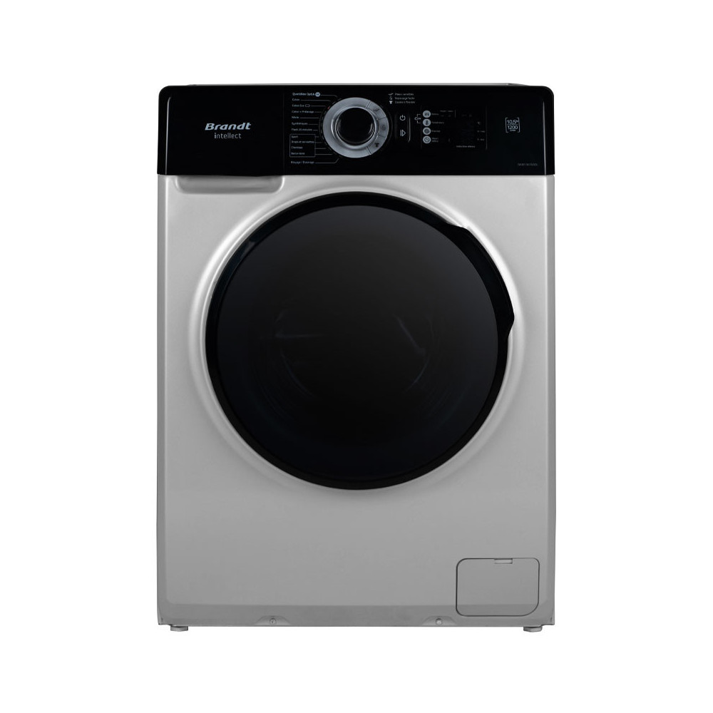 Lave Linge Frontal BRANDT 10.5kg / SILVER