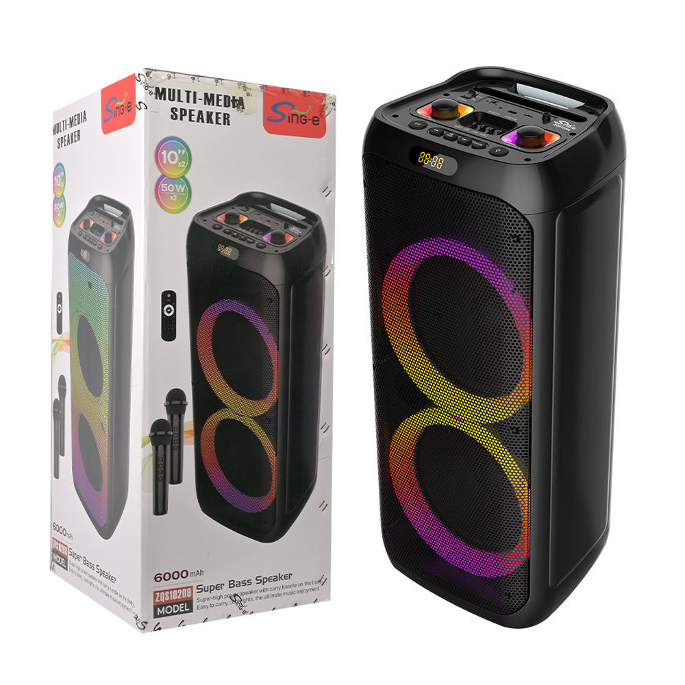 HAUT PARLEUR BT PARTY SUPER POWER 2*50W - NOIR
