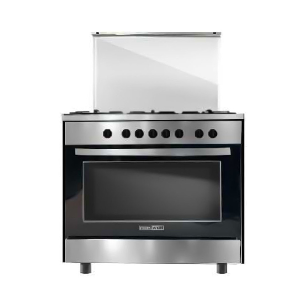 Cuisinière MAXWELL MAX-CFM90EIX 90cm 5 Feux - Inox