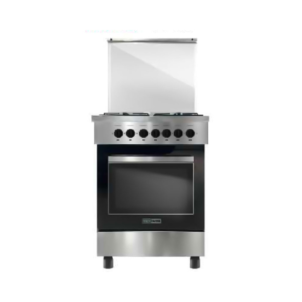 Cuisinière MAXWELL MAX-CFM60EIX 60cm 4 Feux - Inox