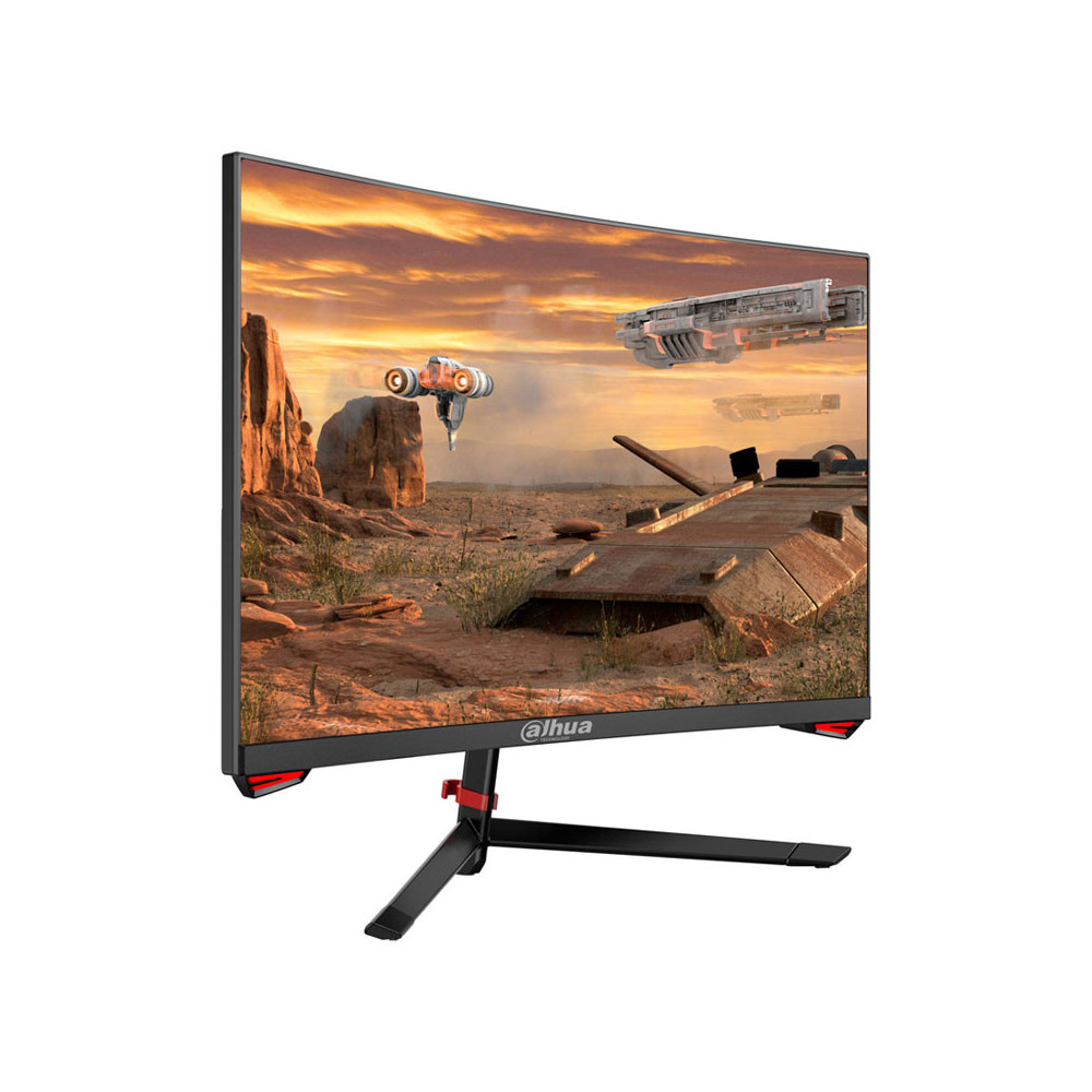 Ecran ALHUA incurvé 23.6" Full HD LED E230C / Noir