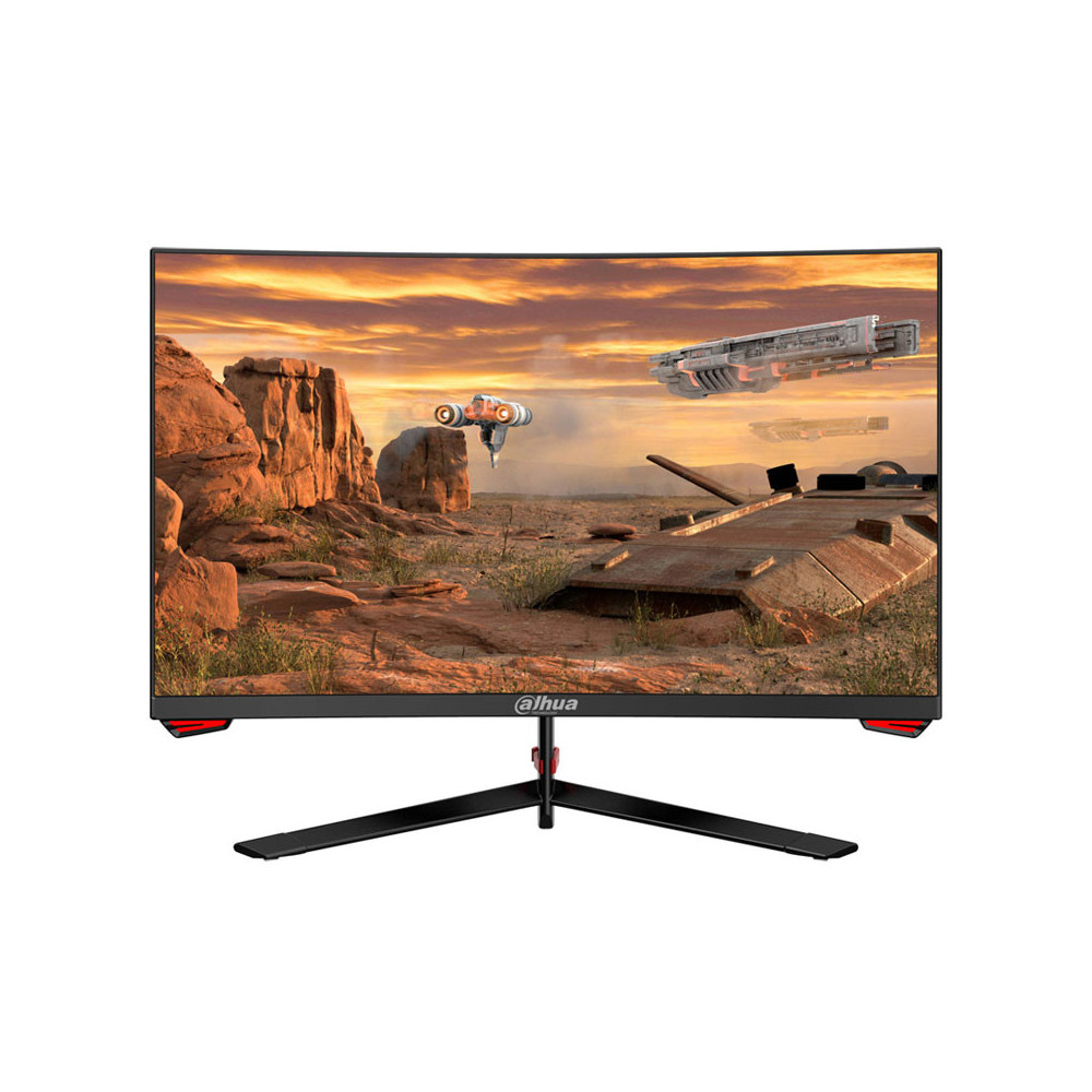 Ecran ALHUA incurvé 23.6" Full HD LED E230C / Noir