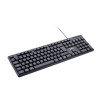 CLAVIER USB OTU JP-01 QWERTY -BLACK