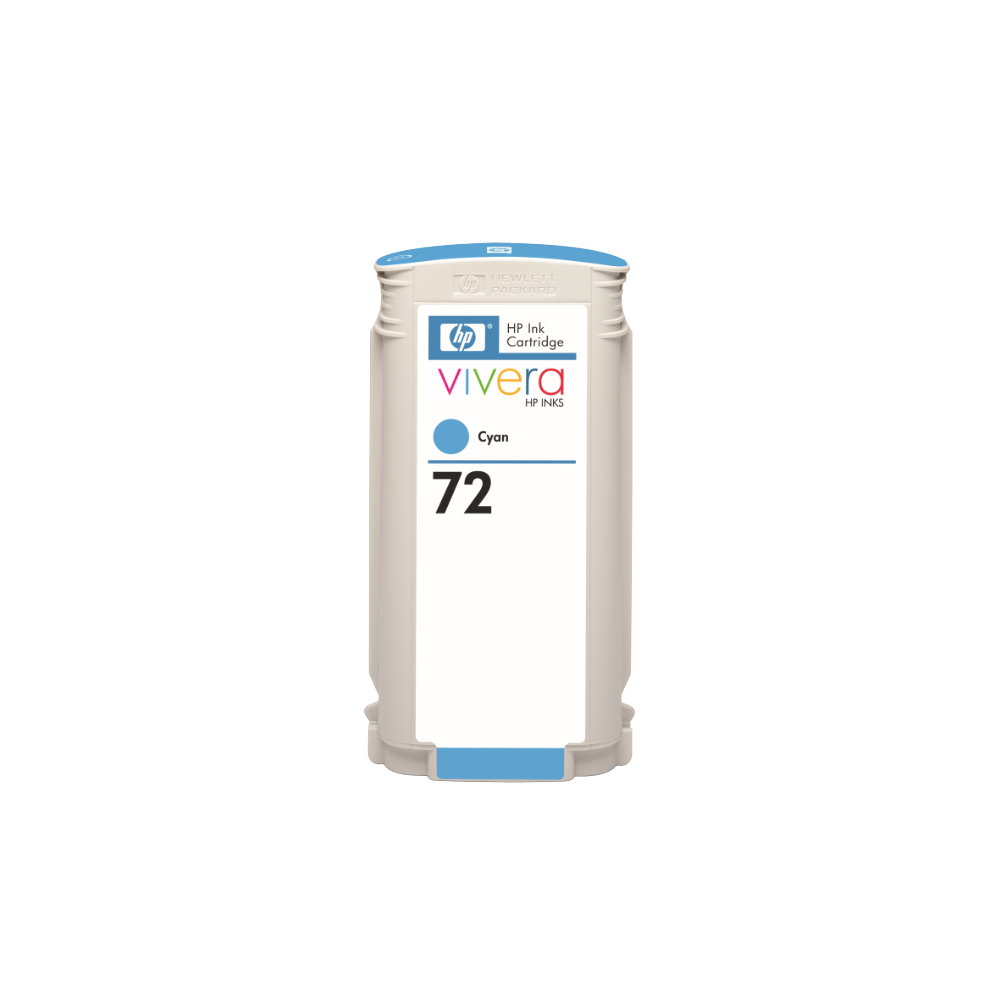 Cartouche d'encre HP 72 DesignJet cyan 130 ml