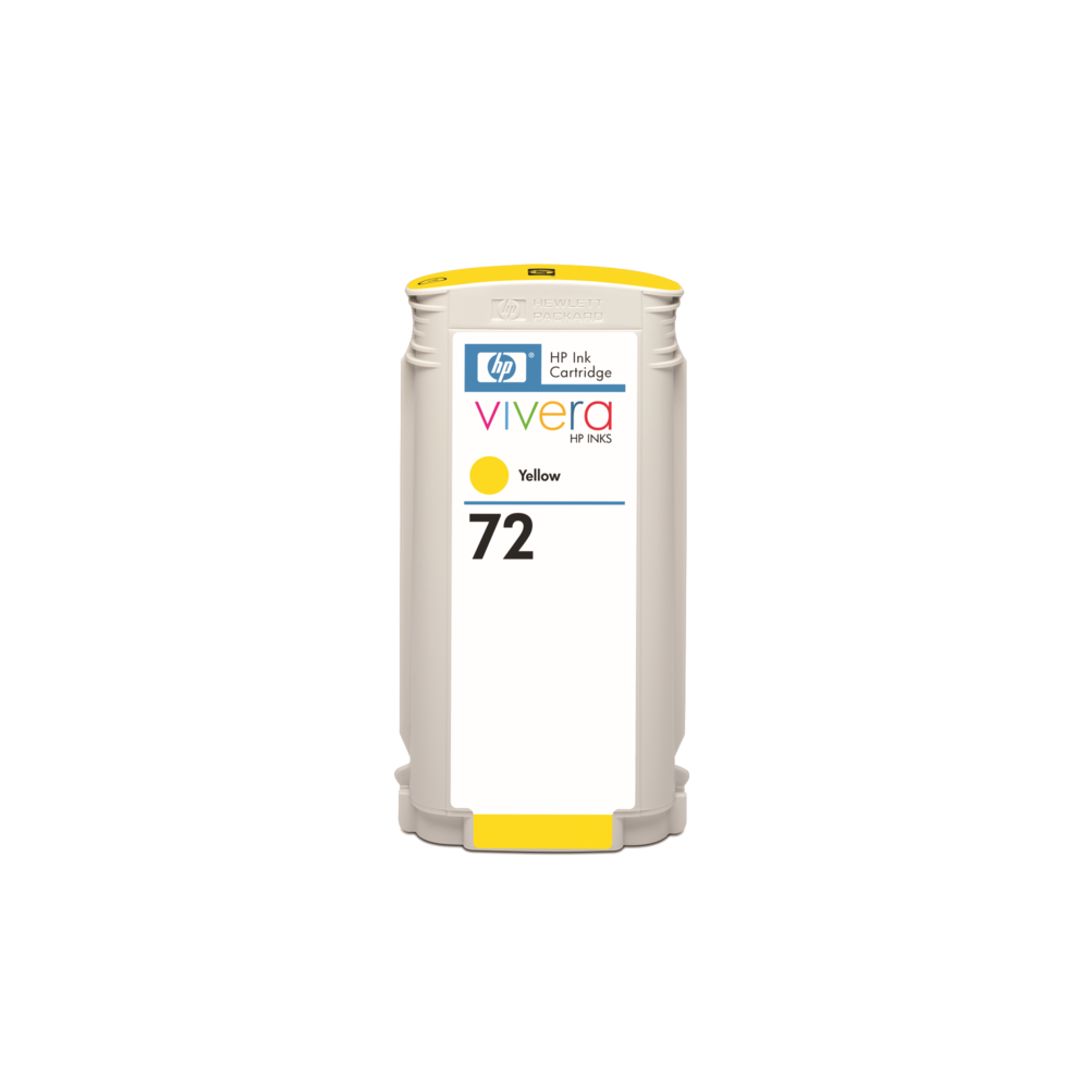 Cartouche d'encre HP 72 DesignJet jaune 130 ml