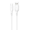 CABLE CHARGEUR USB OTU DL21-IC TYPE C 2.4A 1M / Blanc