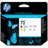 Tête d'impression DesignJet HP 72 Noir mat et Jaune