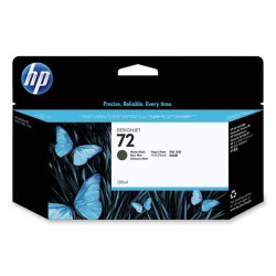 cartouche d'encre HP 72 DesignJet noir mat 130 ml