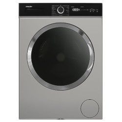 MACHINE A LAVER AUTOMATIQUE NEWSTAR INVERTER 12 KG / SILVER / BIG DOOR
