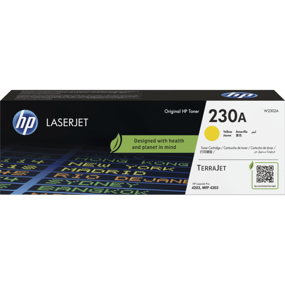 Cartouche de toner jaune d'origine HP 230A LaserJet