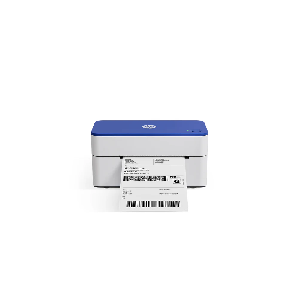 Imprimante d'étiquettes thermique compacte HP 203dpi