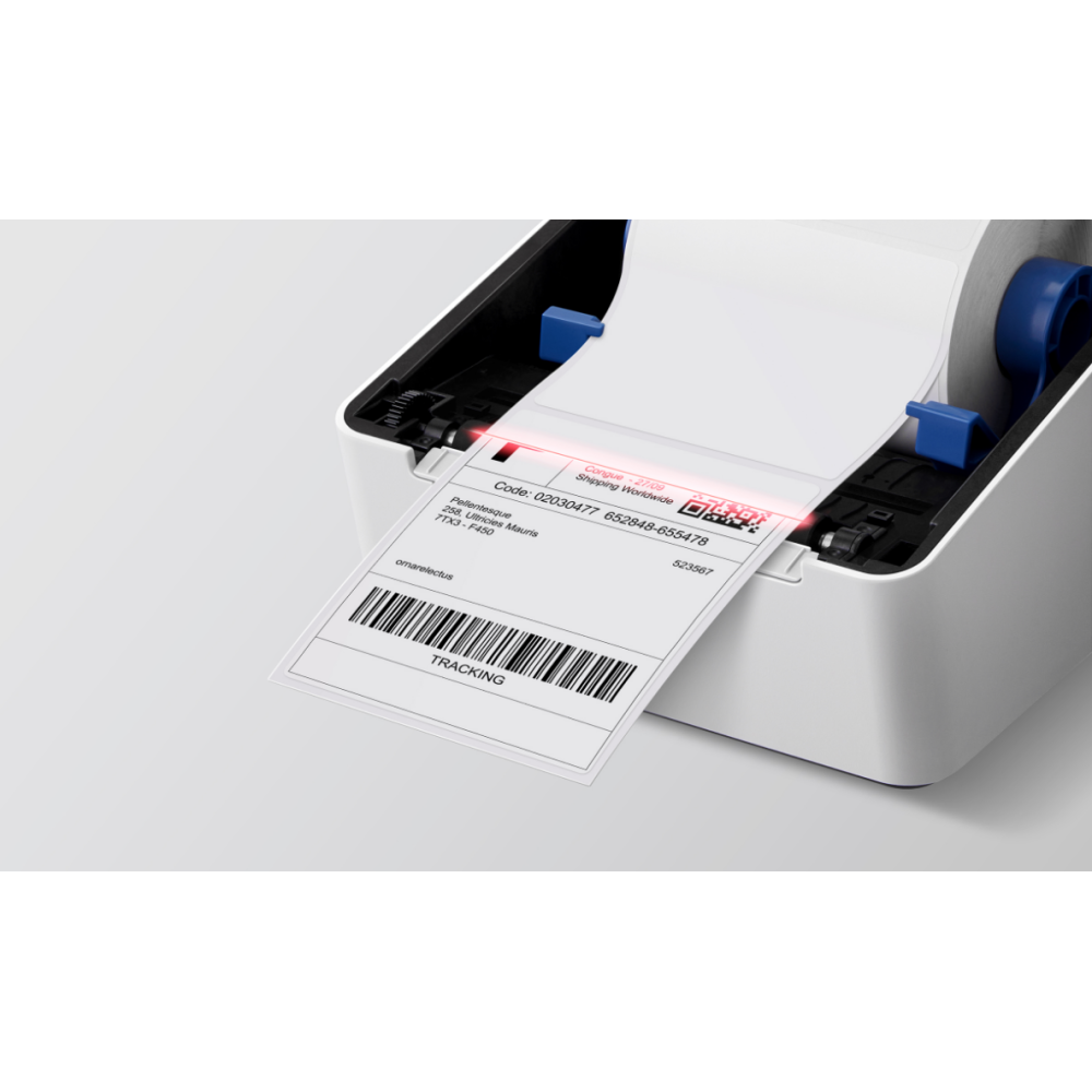 Imprimante d'étiquettes thermique HP SOHO 203dpi