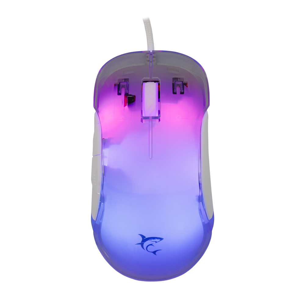 SOURIS White Shark GM-5017 MORDRED WHITE 12800 DPI