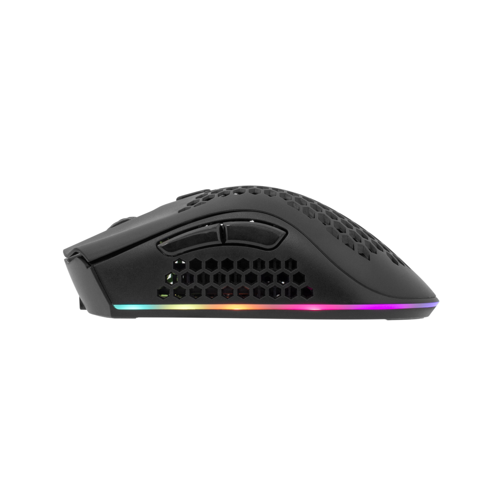 SOURIS White Shark WGM-5012 LIONEL Black / 10.000 dpi / Wireless