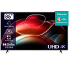 TV HISENSE 85" UHD 4K SMART TV / 85A6K