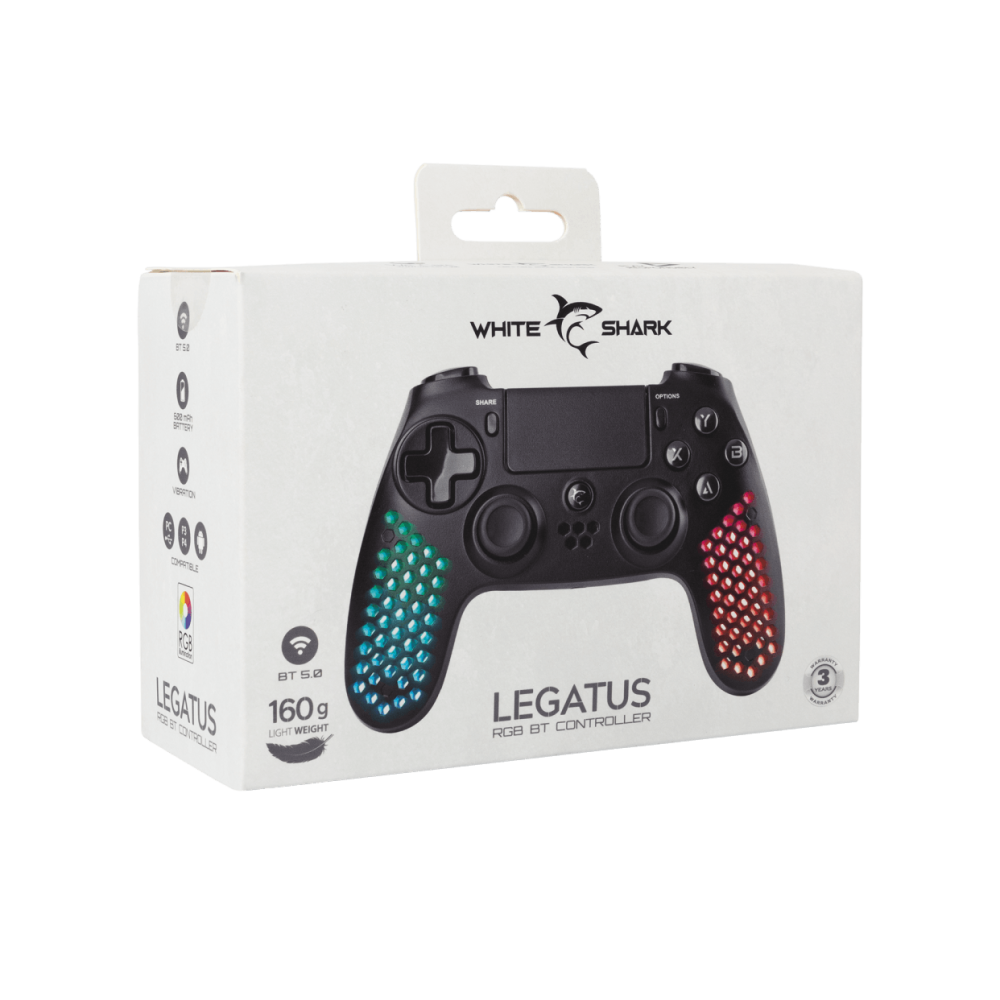 MANETTE DE JEU SANS FIL White Shark GPW-4009 LEGATUS Wireless PS4