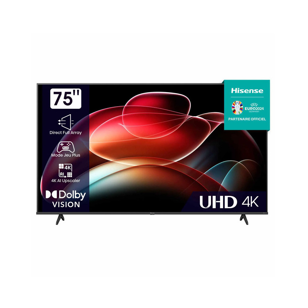 TV HISENSE 75" UHD 4K SMART TV / 75A6K