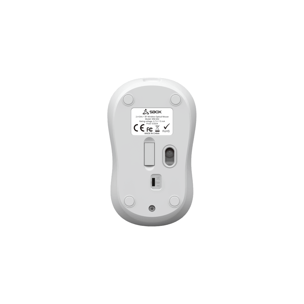 Souris Sans Fil Optique SBOX WM-602 WHITE