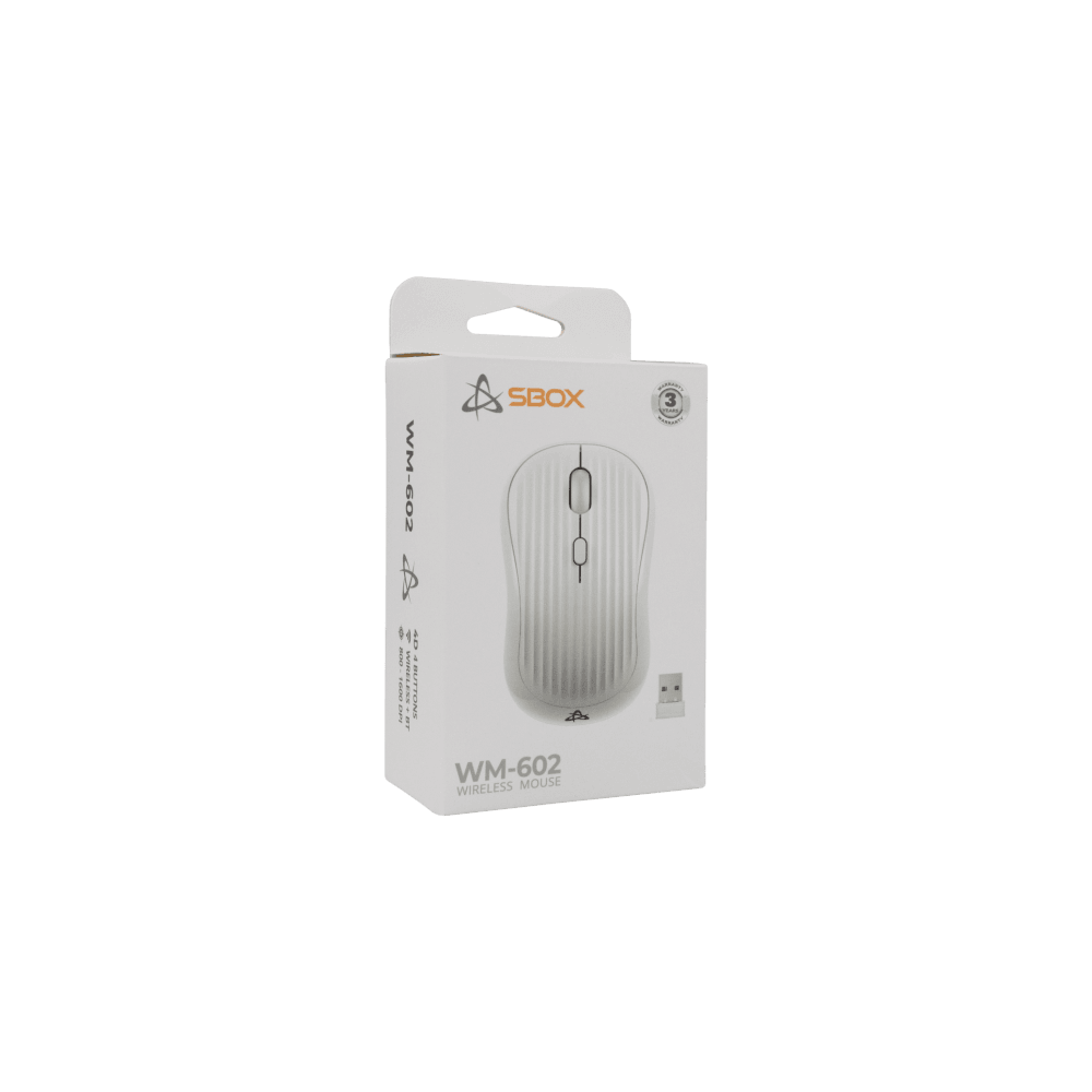 Souris Sans Fil Optique SBOX WM-602 WHITE
