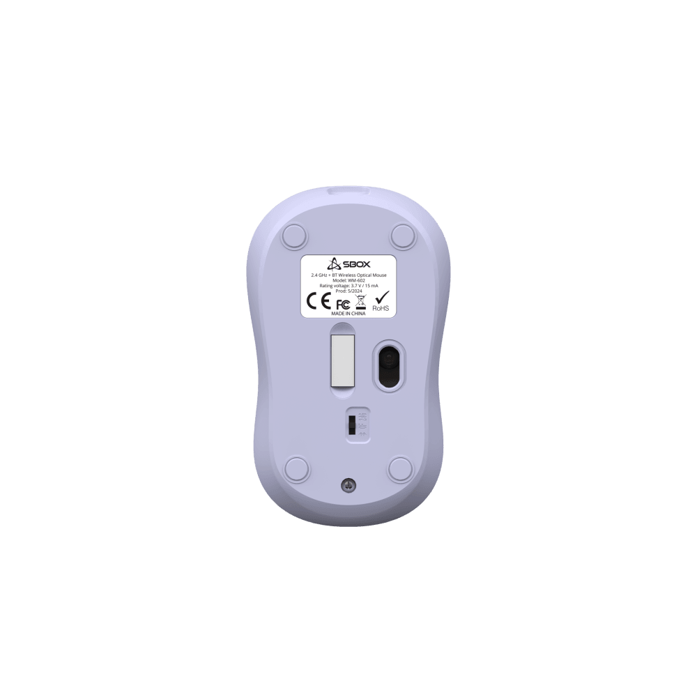 Souris Sans Fil Optique SBOX WM-602 purple