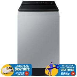 MACHINE À LAVER TOP SAMSUNG 11KG SILVER / WA11CG5441BYNQ