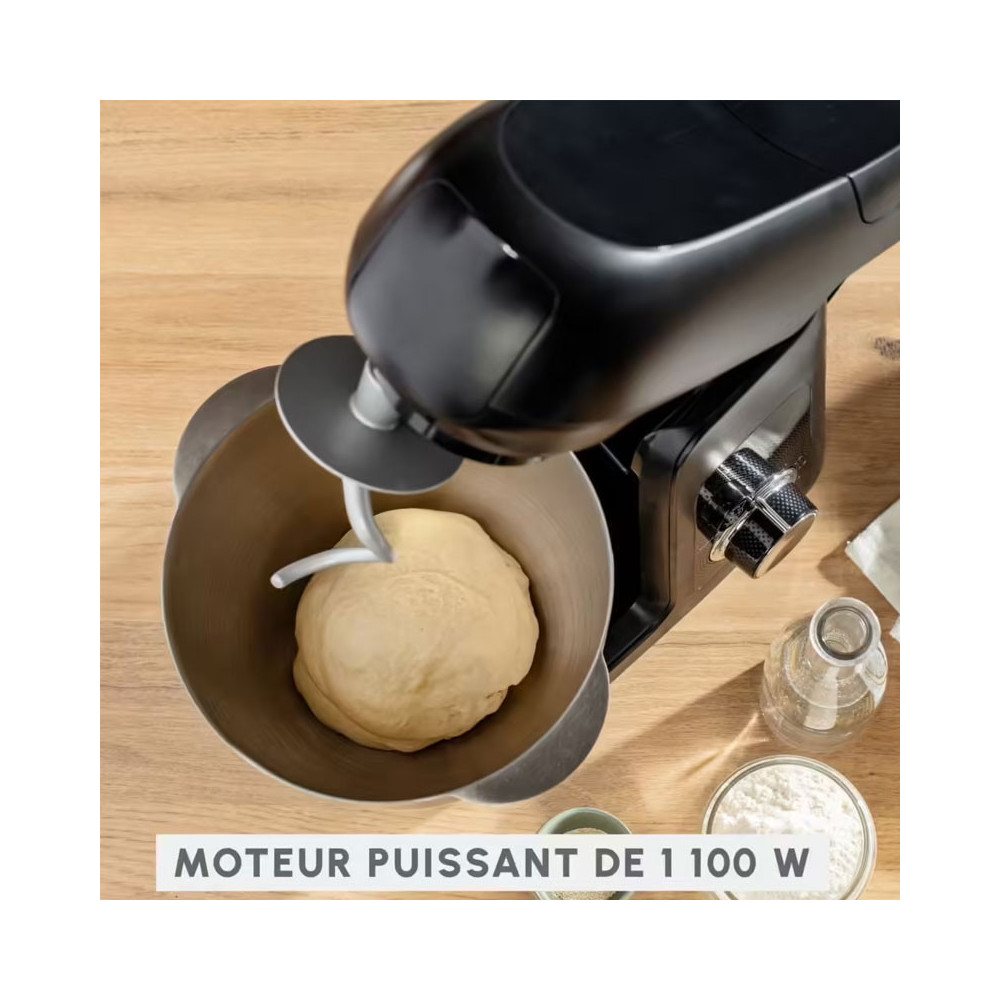 ROBOT PÉTRIN MOULINEX 4.6L 1100W / Noir / QA525810