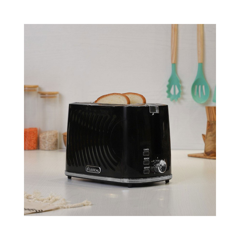 Grille Pain LEXICAL LTC-3905-1 900W - Noir