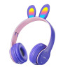 Casque Bluetooth P47R Pour Enfants-RABBIT - VIOLET