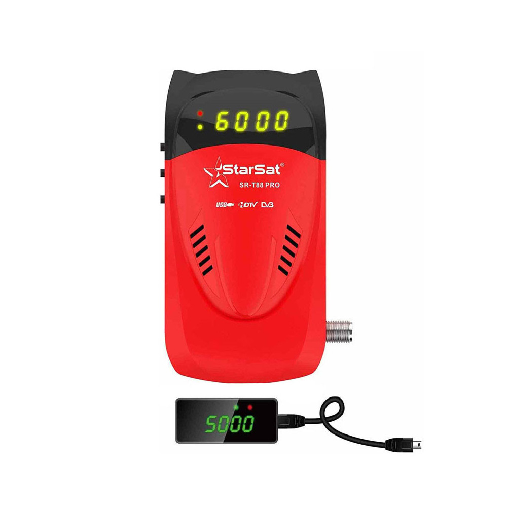 Récepteur STARSAT SR-T88PRO FULL HD + Clé WIFI + 3 Mois SHARING FunCam