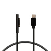 Câble de données KSIX 60 W / USB-C / Noir