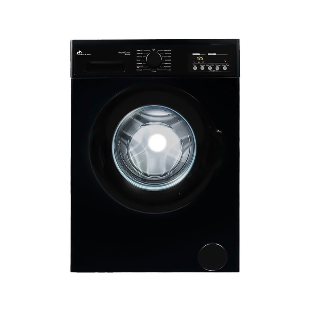 MACHINE A LAVER MONTBLANC 7KG /  NOIR / BU1050