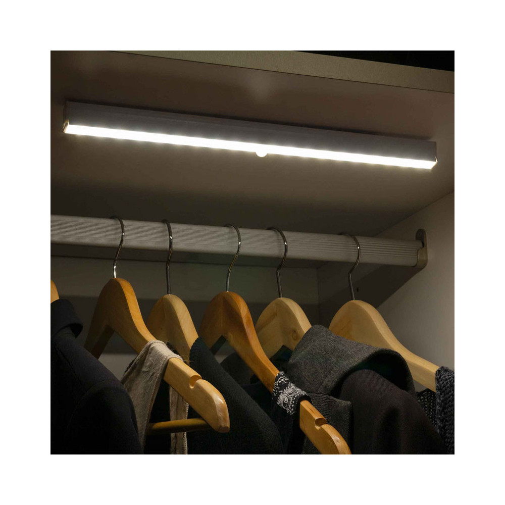 Lampe LED KSIX Grace, 55 cm, capteur intelligent,120 lm, 32 LED, piles