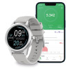 Smartwatch Ksix Globe 1.28" / Gris Avec Casque Bluetooth P9 Blanc Offert