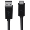 Câble Belkin USB vers USB Type-C / 1M / Noir