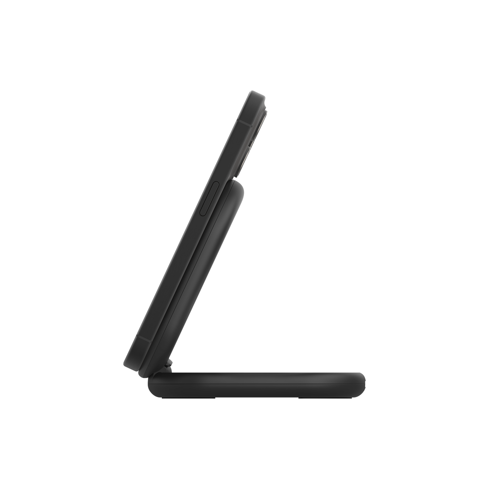 Socle de recharge aimanté et pliable avec Qi2 15 W / Noir