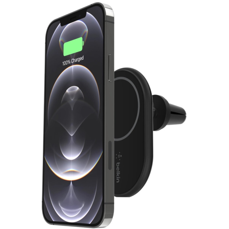 Chargeur de voiture magnétique sans fil Belkin / 10 W / Noir