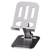 Support pliant multi-usages antidérapant aluminium KSIX Pour Smartphone / 180° / Noir