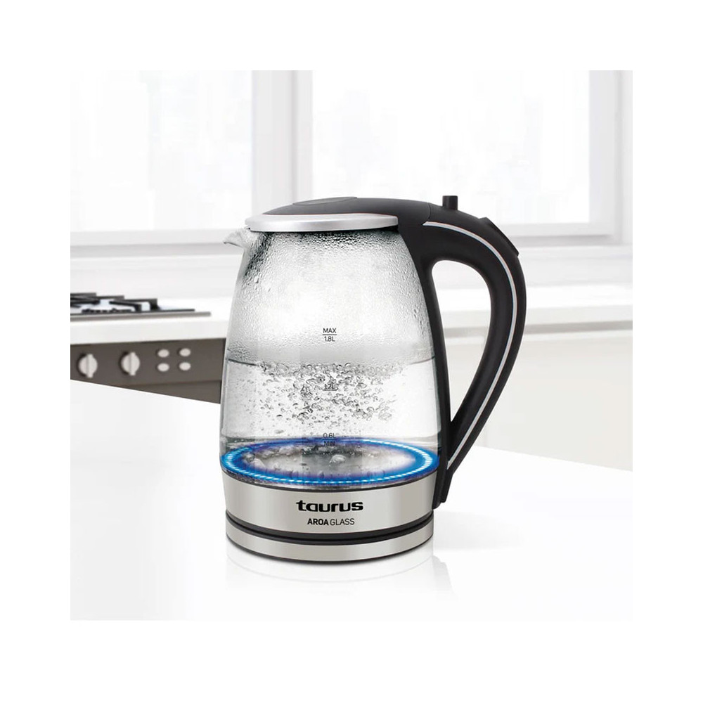 Bouilloire TAURUS AROA GLASS / 2200W / 1.8L