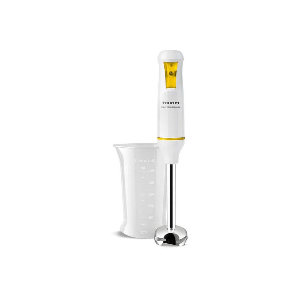 MIXEUR PLONGEANT TAURUS AVEC BOL / 750W / BLANC & JAUNE / 916403