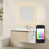 Couleur LED : RVB + Blanc chaud - Température de fonctionnement : -20 à +40 °C