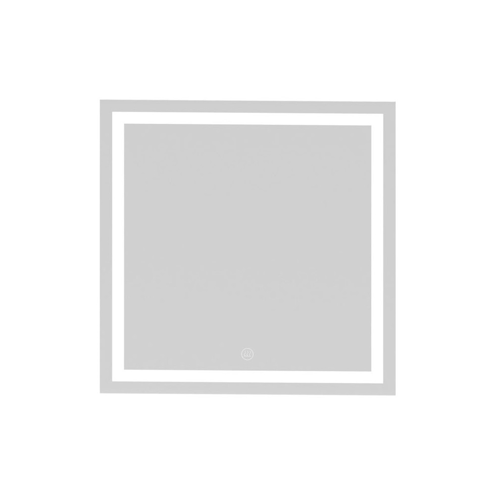 Miroir intelligent KSIX Aqua, antibuée 70x70cm, haut-parleur intégré