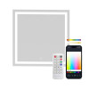 Miroir intelligent KSIX Aqua, antibuée 70x70cm, haut-parleur intégré