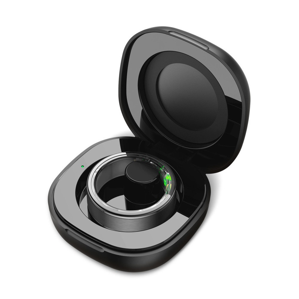 Bague intelligente KSIX Saturn, taille XL, Noir