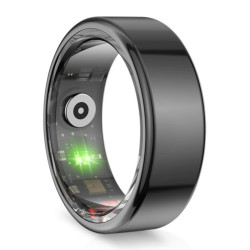 Bague intelligente KSIX Saturn, taille XL, Noir