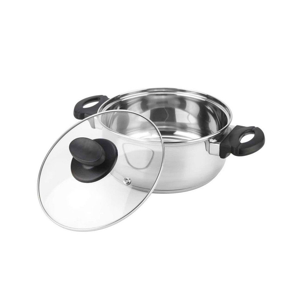 Set De Cuisine MAGEFESA 16CM+24CM+18+24CM 7 PIECES -INOX